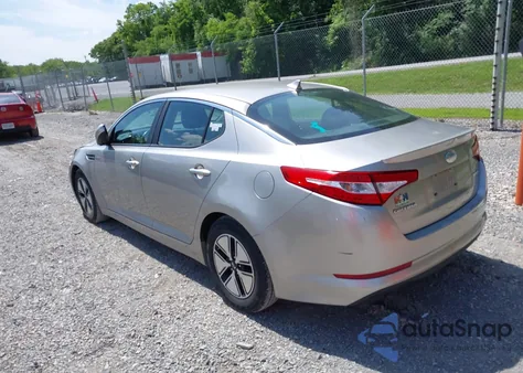 2013 Kia Optima Hybrid Lx from USA, damaged, VIN KNAGM4AD2D5040761